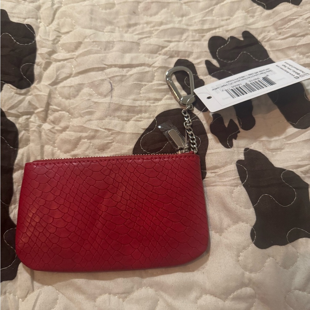 Daisy Rose Red Textured Wallet - Picture 3 of 8